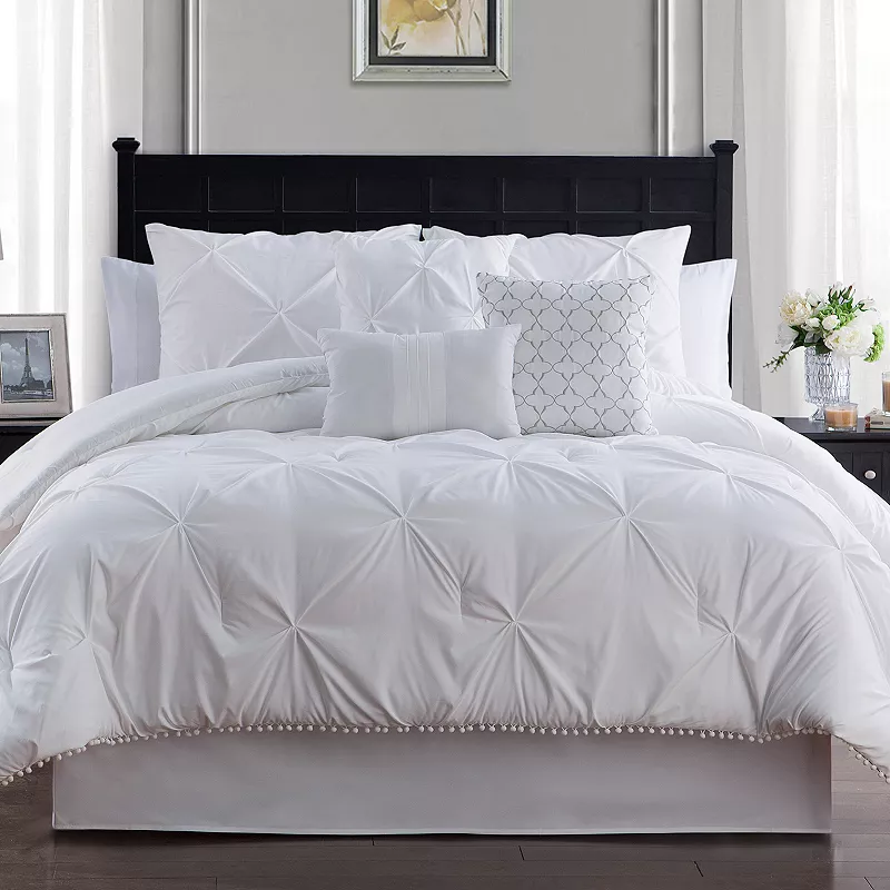 Pom-Pom Comforter Set