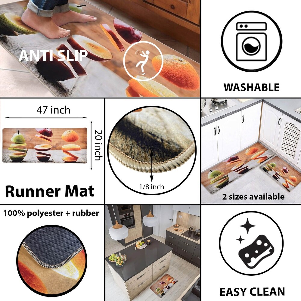 Fruits Anti Fatigue Kitchen Floor Mat 32\