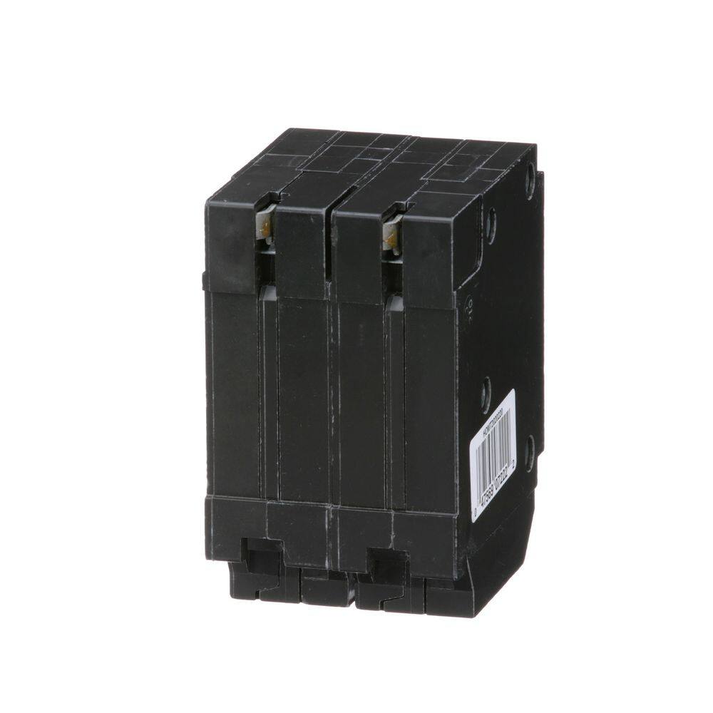 Square D Homeline 2-20 Amp Single-Pole 1-20 Amp 2-Pole Quad Tandem Circuit Breaker HOMT2020220CP