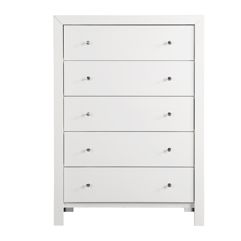 Burlington 5 Drawer Chest of Drawers (34 in L. X 17 in W. X 48 in H)