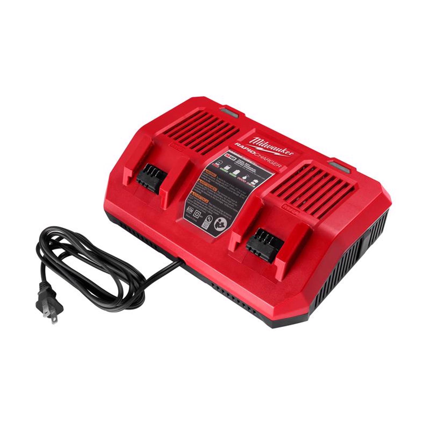 MW 18 V Lithium-Ion Simultaneous Rapid Dual Battery Charger 1 pc