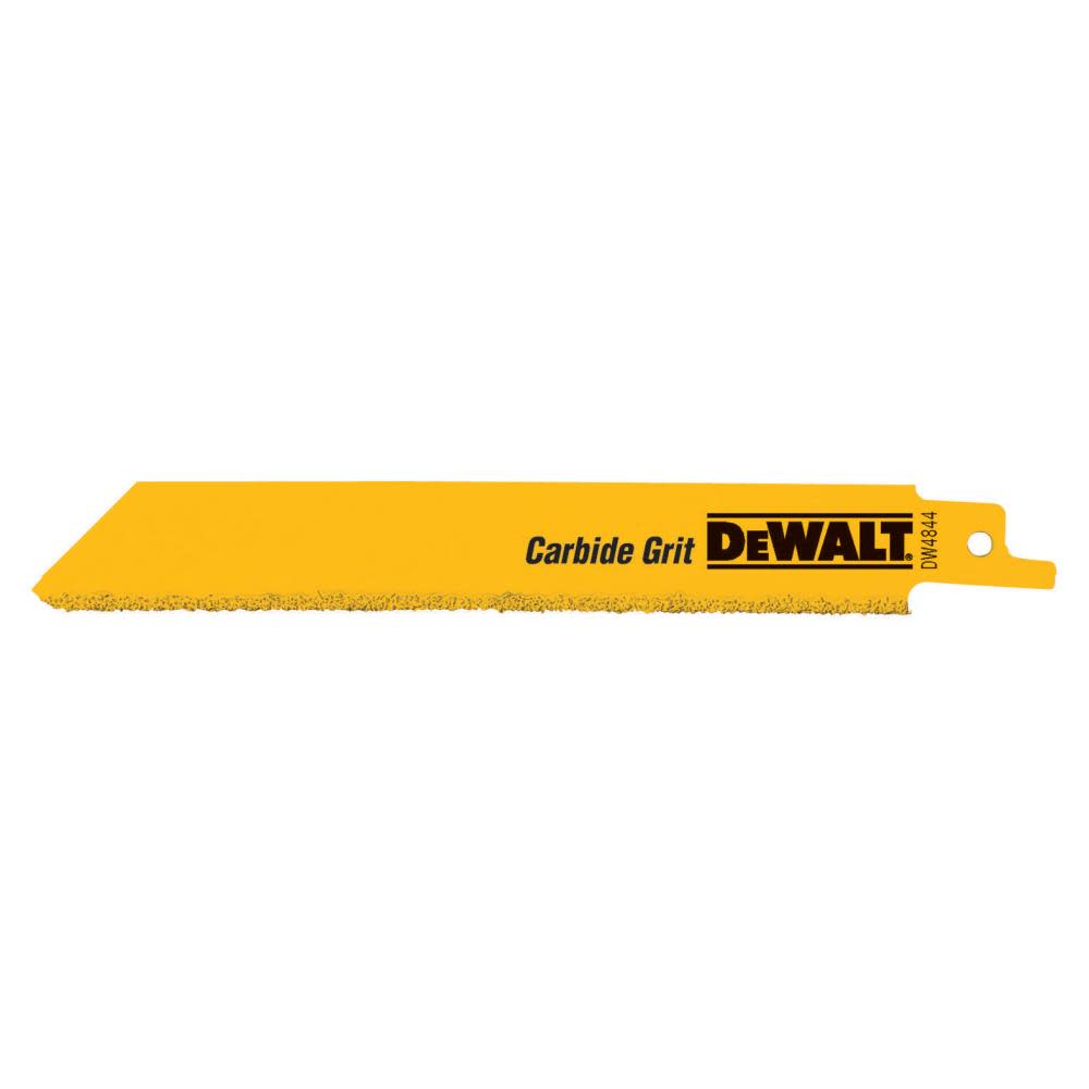 DEWALT 6 In Carbide Grit Recip Blade (5pk) DW4844 from DEWALT