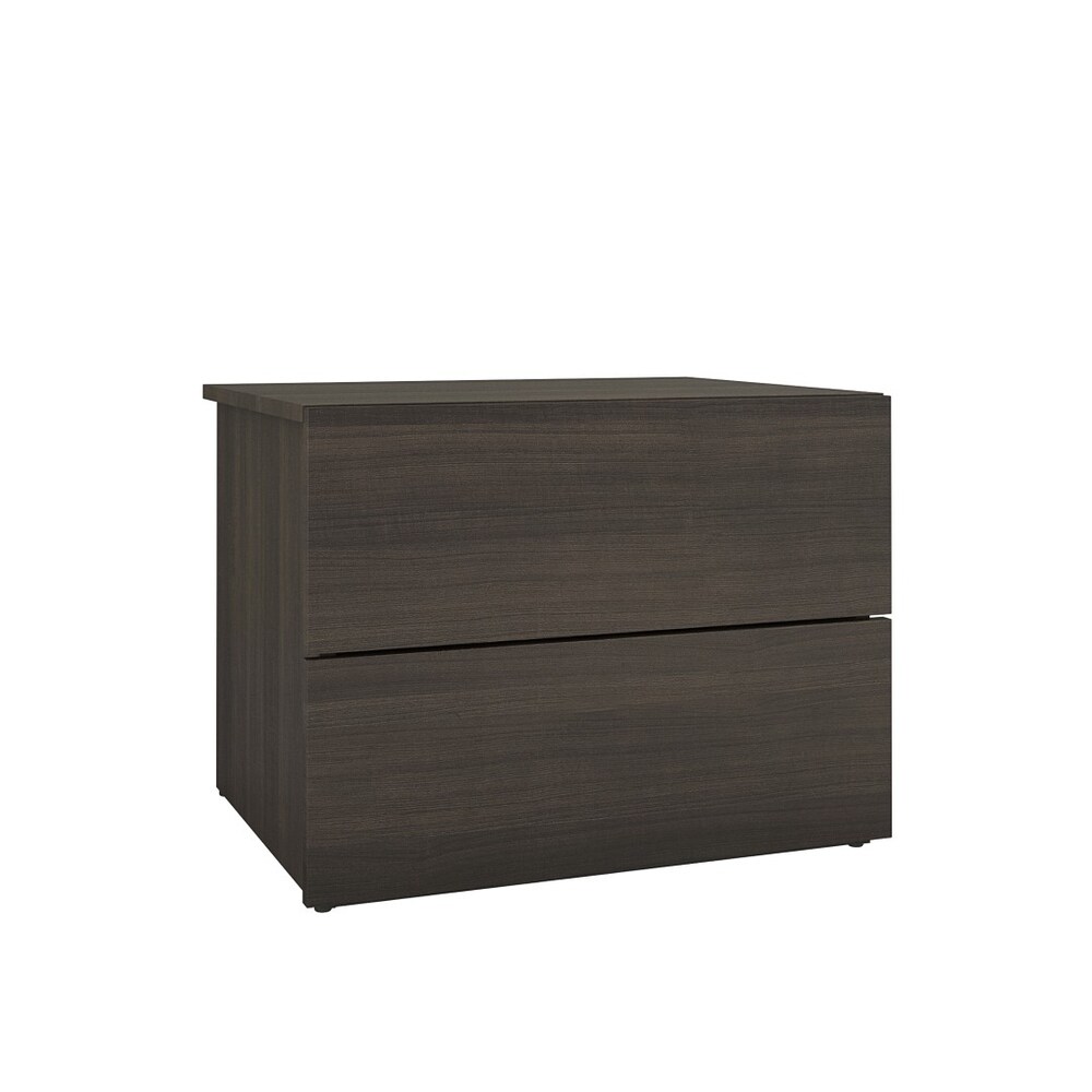 Nexera Tribeca 2 Drawer Nightstand  Ebony