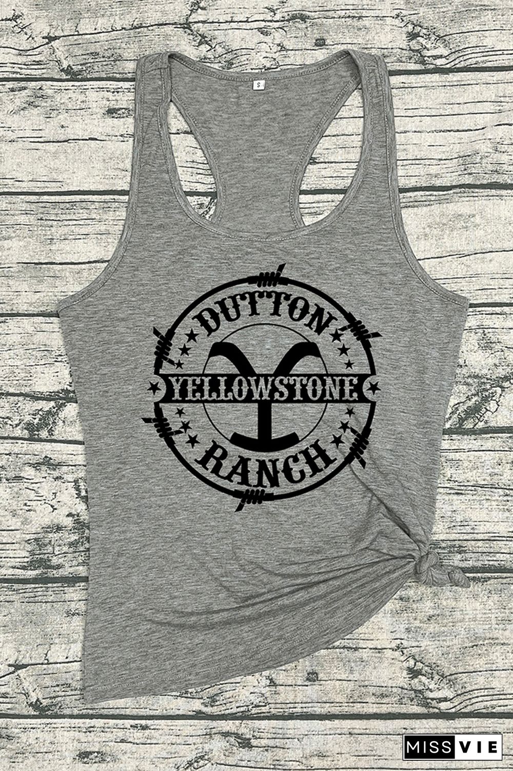 Dutton Ranch Yellowstone Sleeveless Tank Top Wholesale