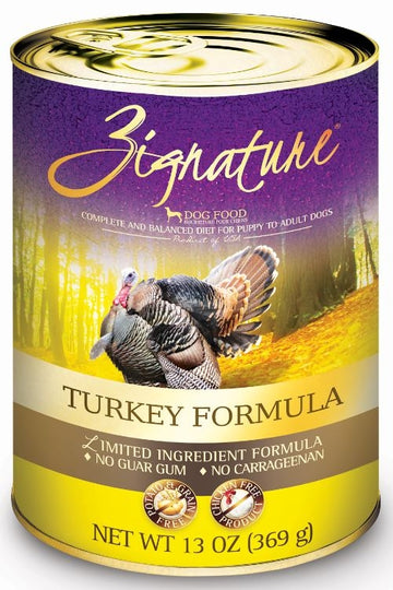 Zignature Turkey Limited Ingredient Formula Canned Dog Food andndash; Pet Empire and Supplies