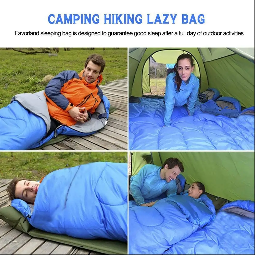 Hot Selling Envelope Ultralight Sleeping Bag 10 For Outdoor Hiking