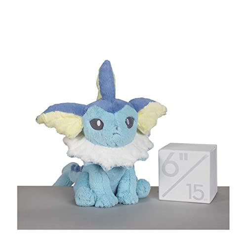 Pokemon Center: Vaporeon Comfy Friends Plush， 18 ½ Inch