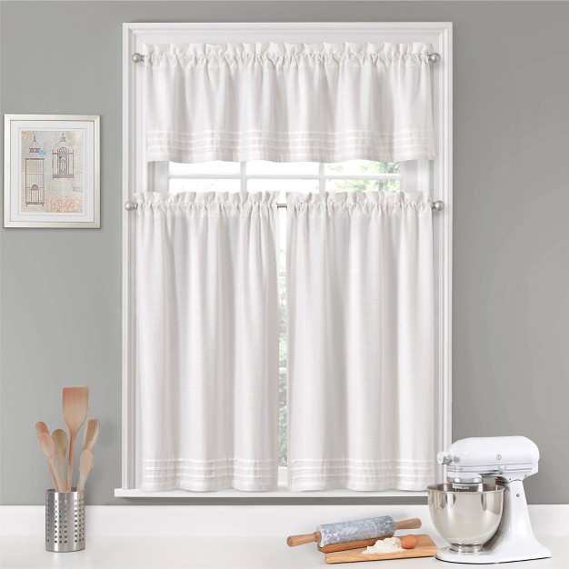 Kingsbury Rod Pocket Window Valance Vue