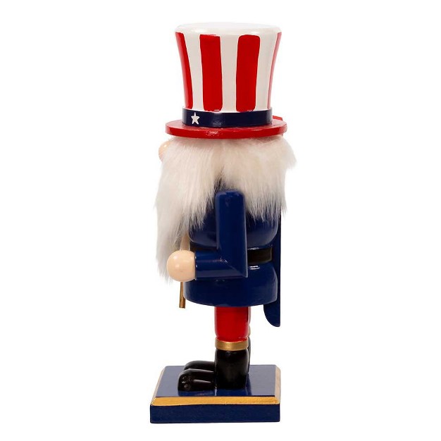 Kurt Adler 9 inch Patriotic Gnome Nutcracker