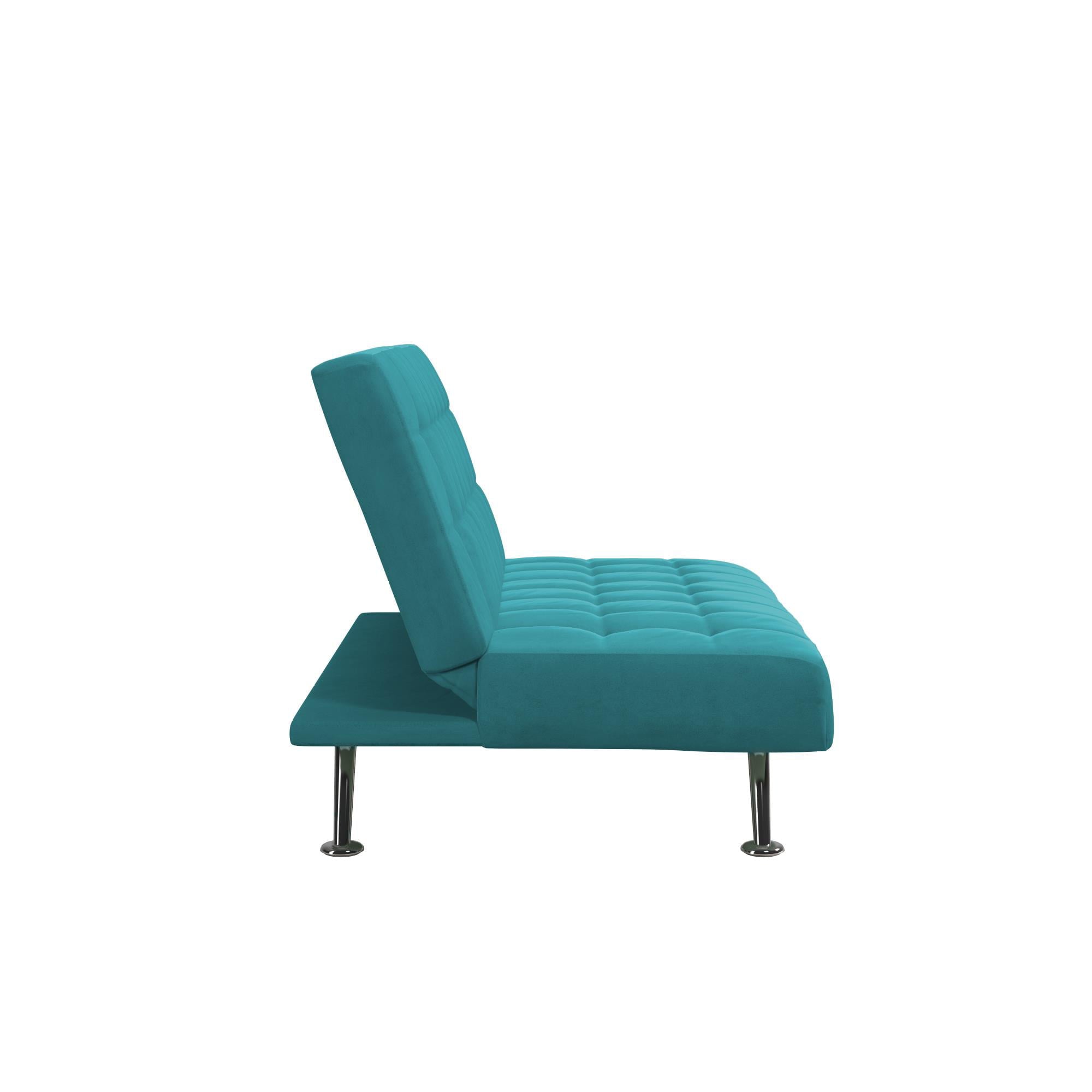 DHP Milo Kids Sofa Futon, Teal