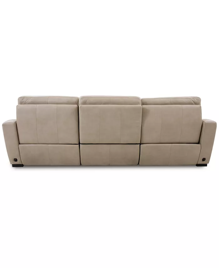 Furniture Gabrine 3-Pc. Leather Sofa with 2 Power Recliners