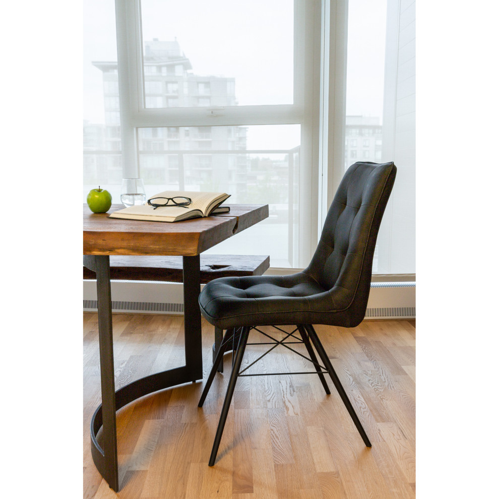 Morrison Side Chair M2   Midcentury   Dining Chairs   by Skyline Decor  Houzz