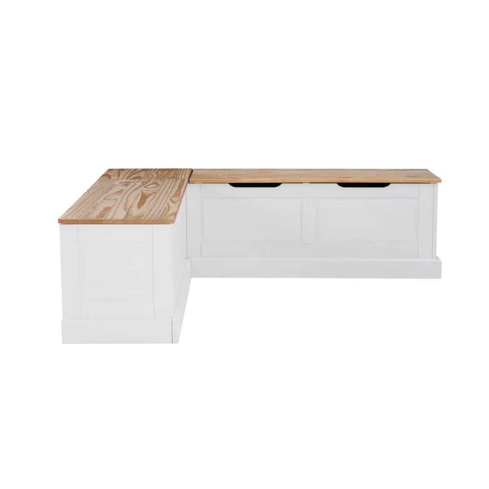 Josie L shaped Backless Breakfast Nook Bench