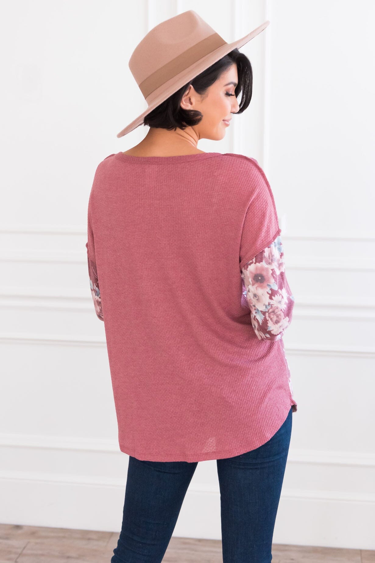 Wildflower Fields Modest Top