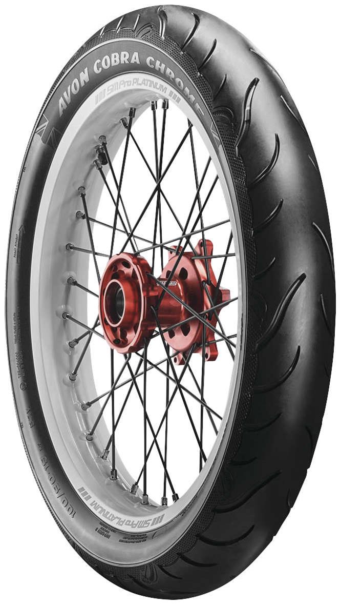 Avon Tyres 4120310 Avon Cobra Chrome Trike Tires