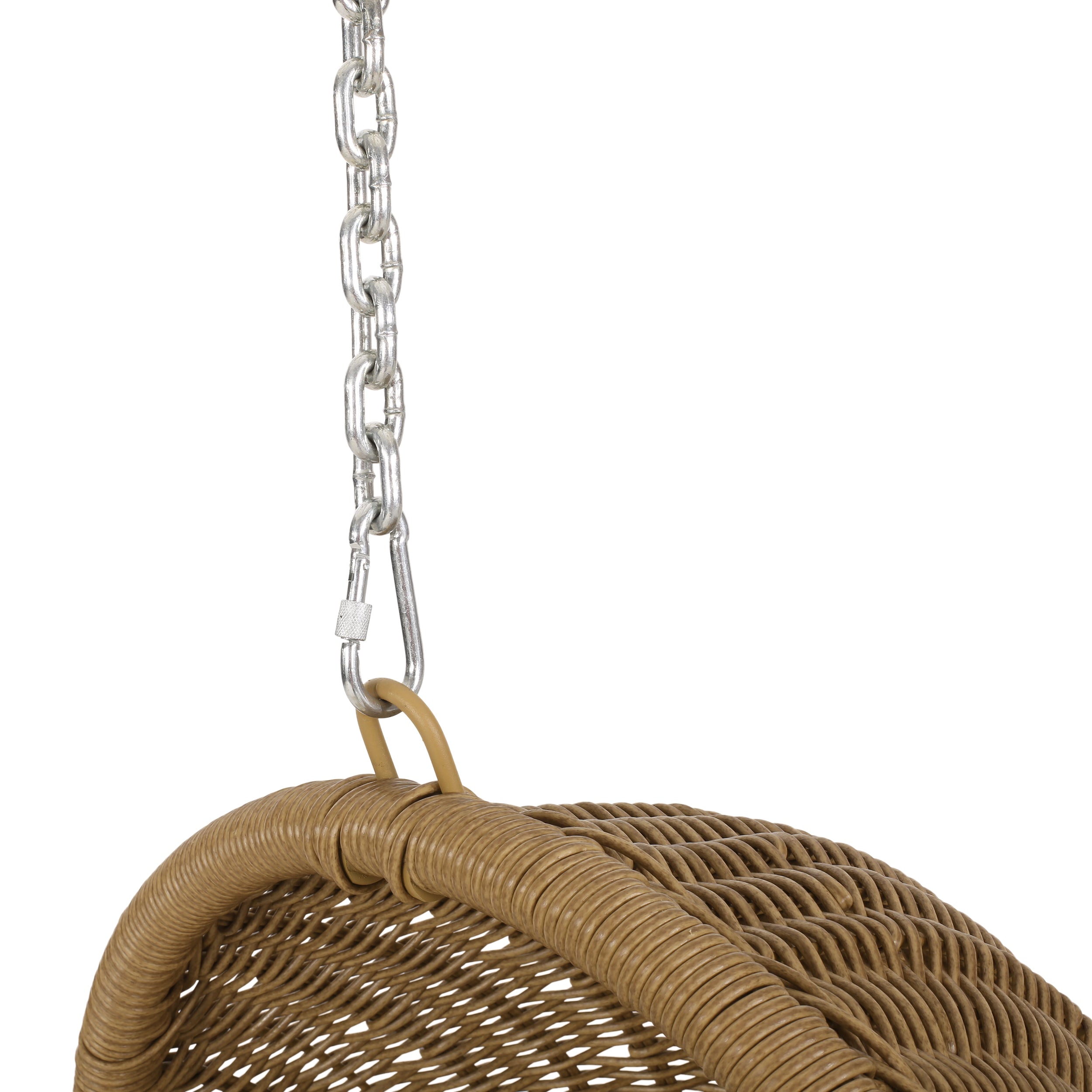 Berrien Orville Outdoor/Indoor Wicker Hanging Nest Chair (No Stand)