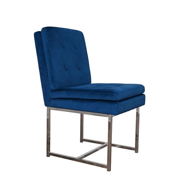 Abbyson Blair Tufted Velvet Dining Chair