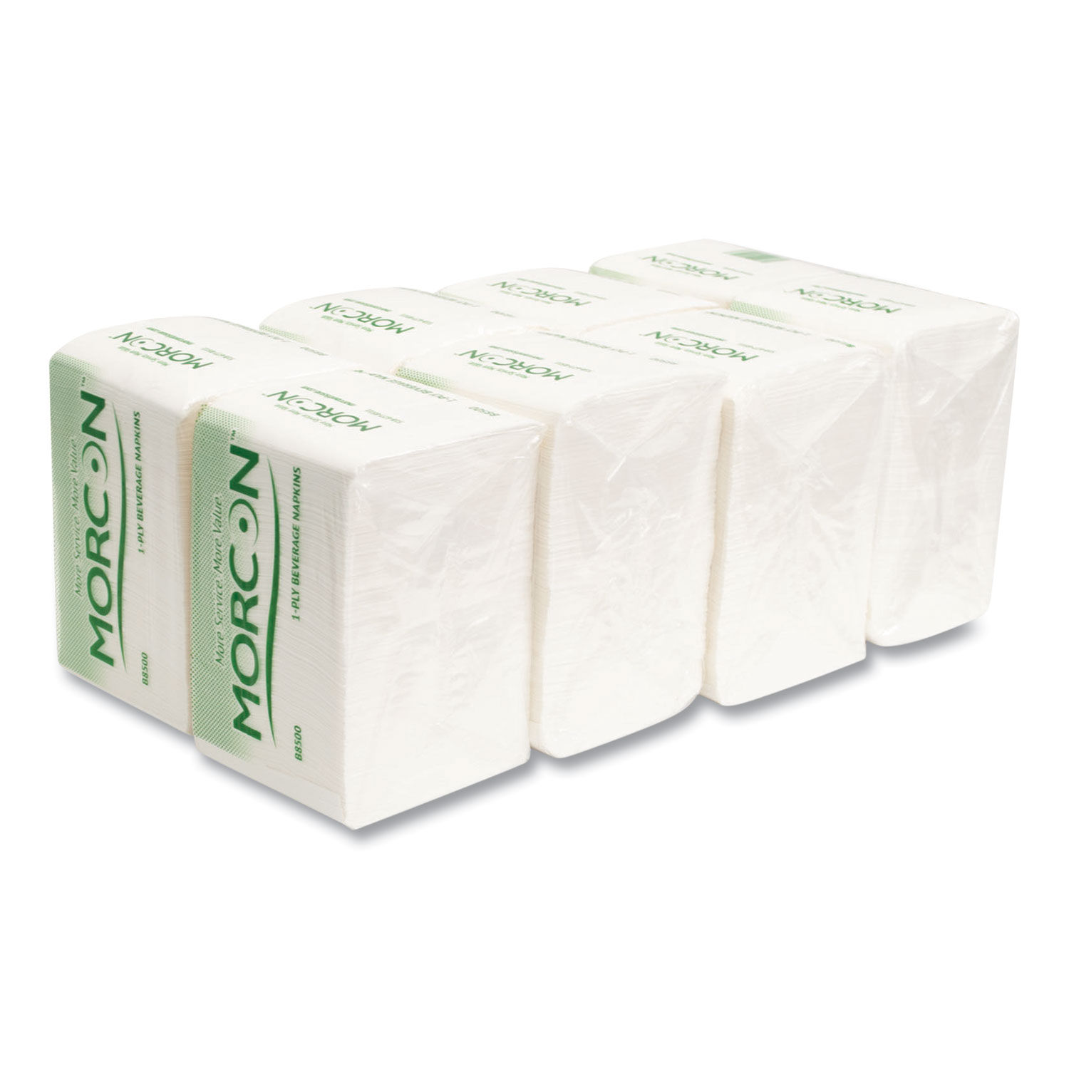 Morsoft Beverage Napkins by Morcon Tissue MORB8500