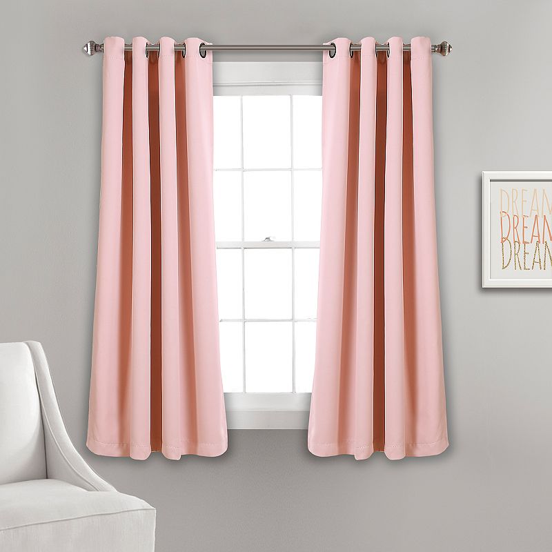 Lush Decor Insulated 100% Blackout Window Curtains Set