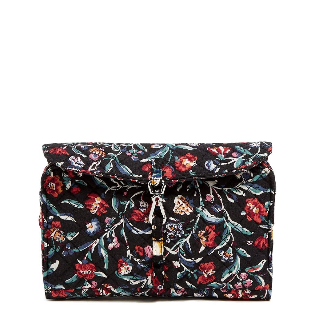 Vera Bradley  Roll-Up Tech Organizer in Perennials Noir