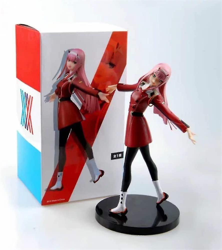 Anime Figure Darling In The Franxx Figure Zero Two 02 Red/white Clothes Sexy Girls Pvc Action Figures Toy Collectible Model ( Color : A Opp Bag )