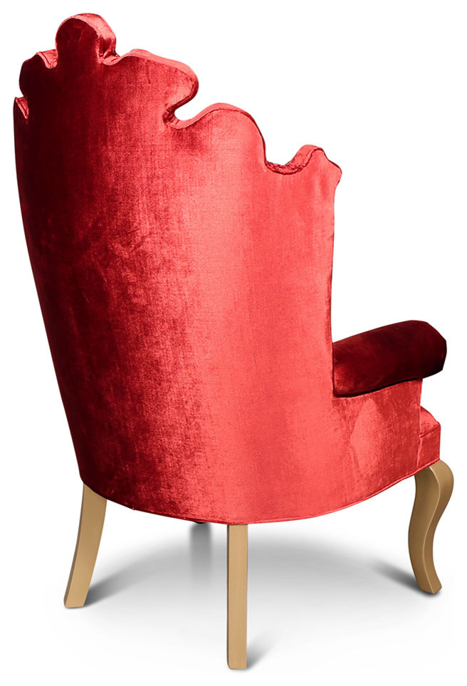 Isabella Grande Poppy Chair   Eclectic   Armchairs And Accent Chairs   by Haute House  Houzz