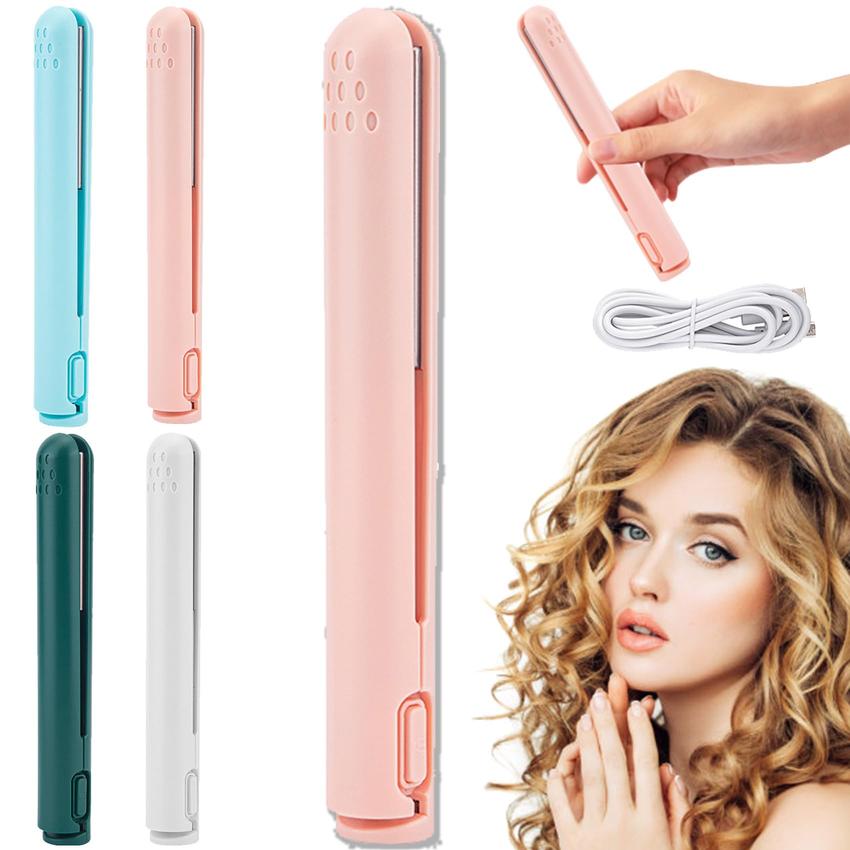 🔥Hot Sale🔥Mini Dual-Purpose Curling Iron