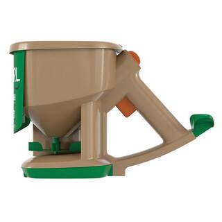 Scotts 1500 sq. ft. Whirl Hand Held Spreader for Grass Seed Fertilizer and Ice Melt 71060C