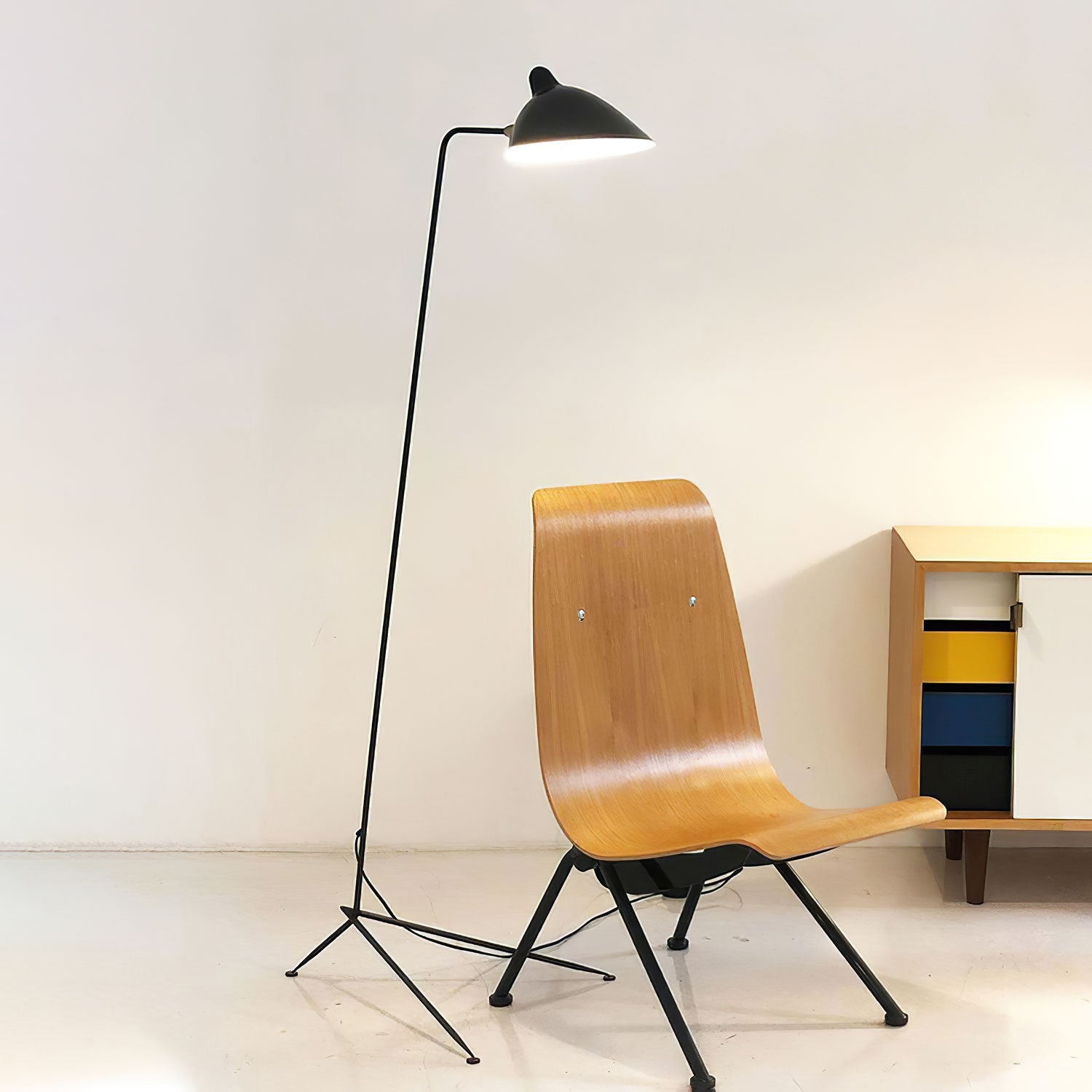 Serge Mouille Floor Lamp