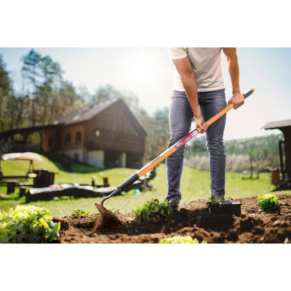 Husky 51 in. L Wood Handle Garden Hoe 77150-945