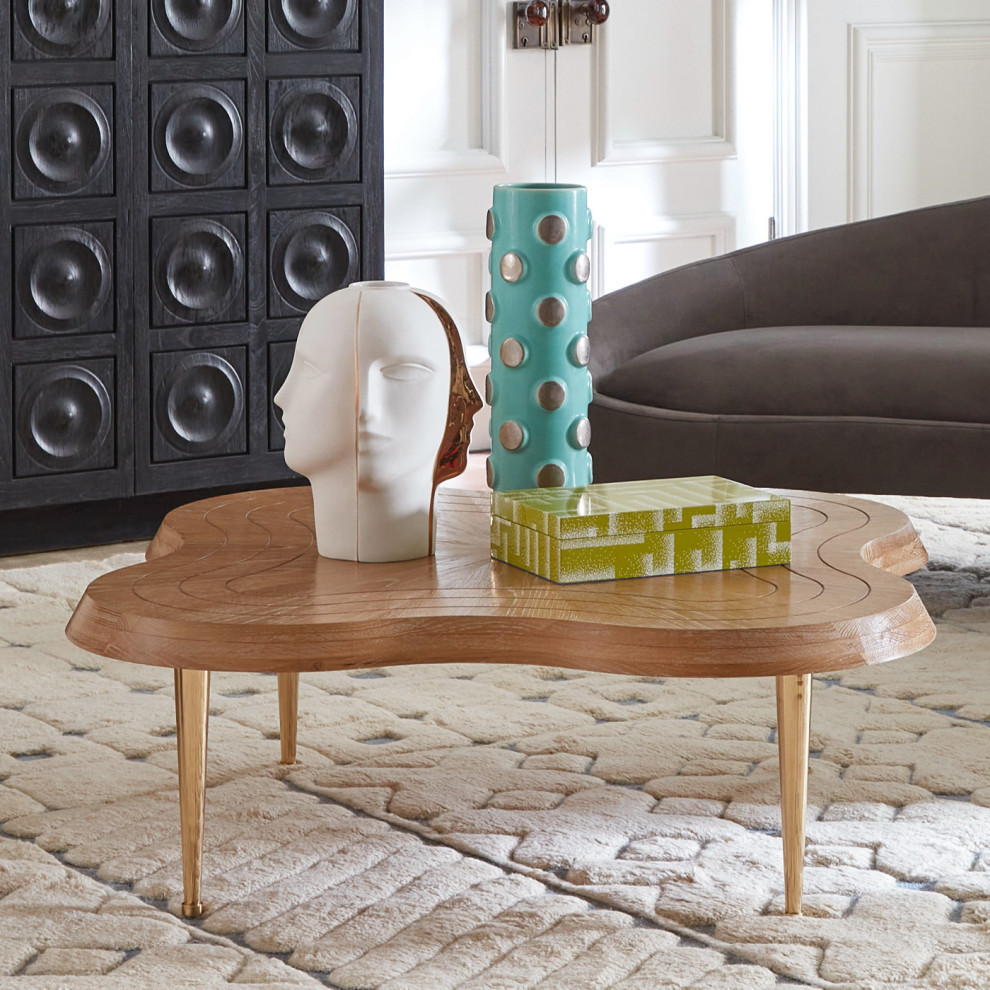 Trocadero Clover Cocktail Table   Midcentury   Coffee Tables   by Jonathan Adler  Houzz