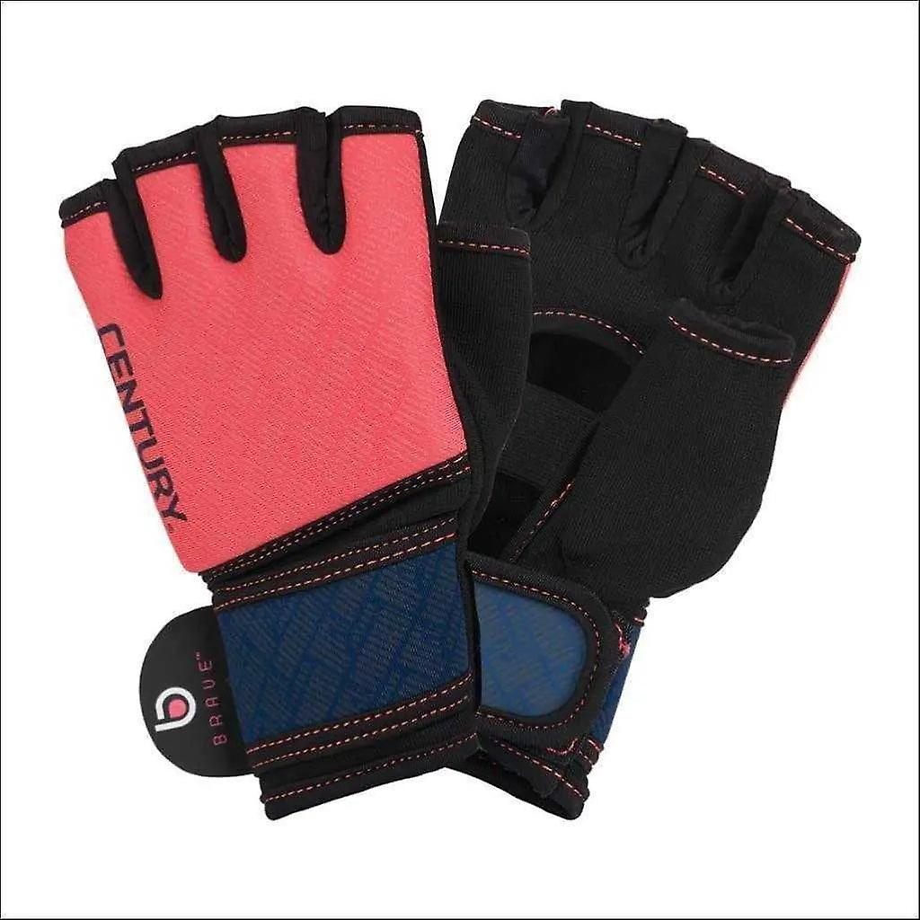 Century brave ladies gel gloves coral/navy