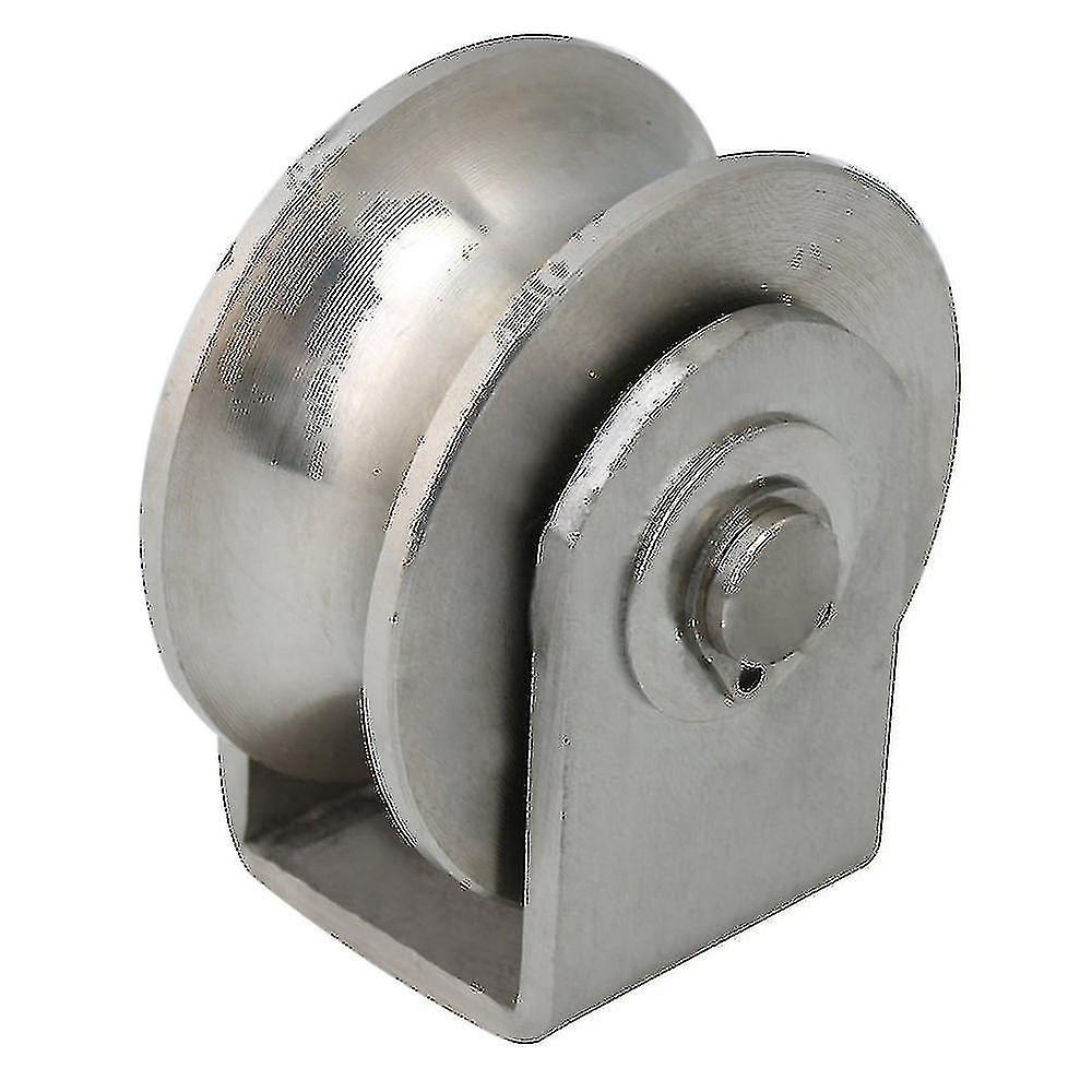 Small Size U Type Rail Track Roller Stainless Steel Rail Fixed Pulley