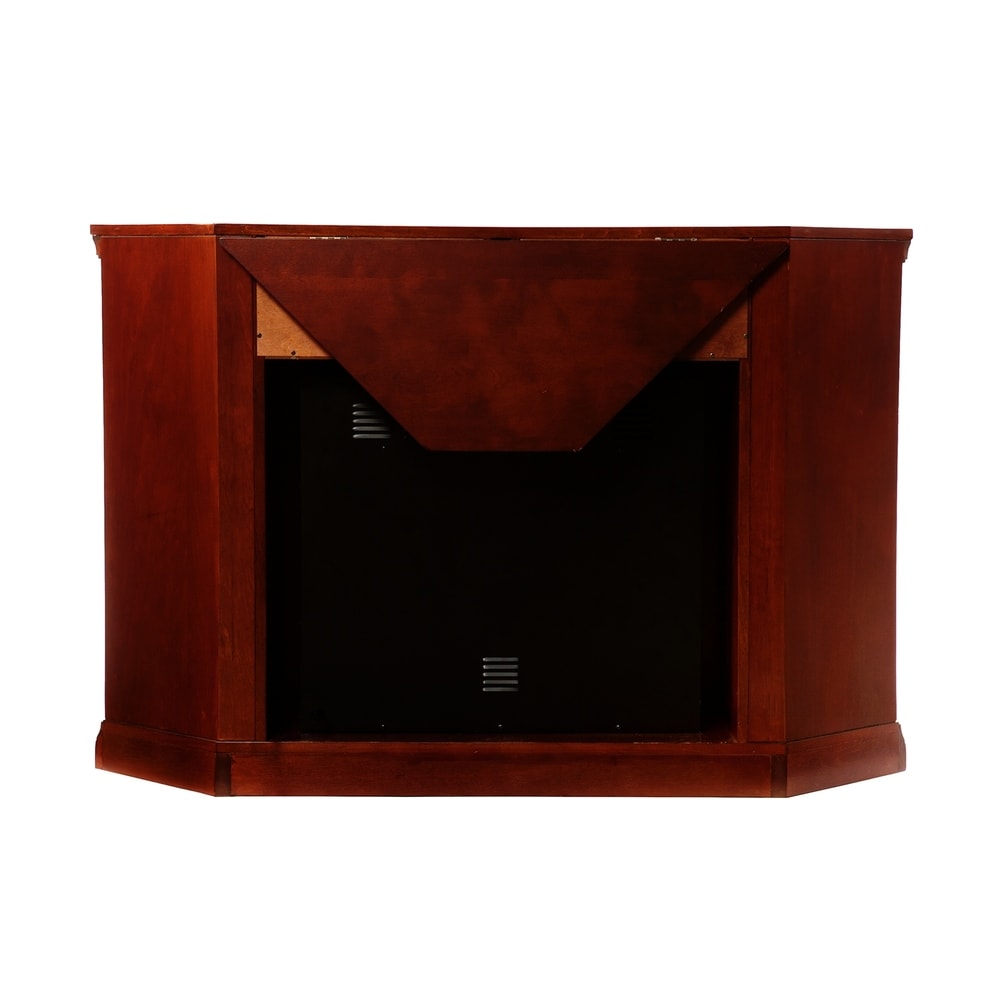 SEI Furniture Cabot Cherry Convertible Color Changing Fireplace