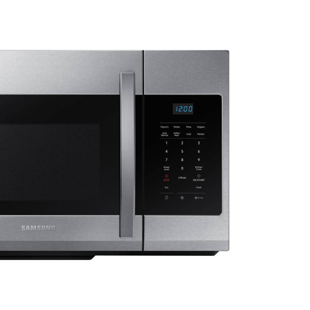  30 in W 17 cu ft Over the Range Microwave in Fingerprint Resistant Stainless Steel