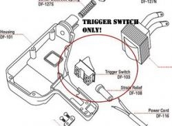 Dent Fix Equipment DF 103 Trigger Switch F/Stud We...