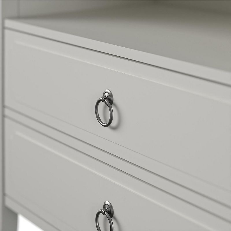 Novogratz Her Majesty 2-Drawer Nightstand