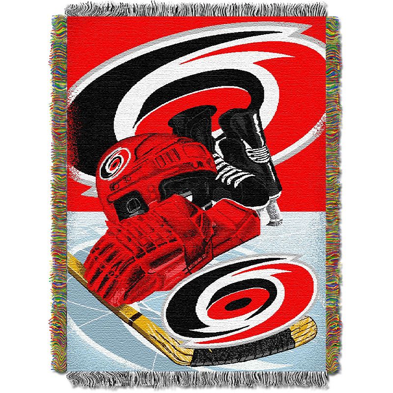 Carolina Hurricanes Home Ice Advantage Throw Blanket