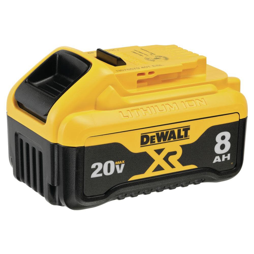 DW 20V MAX XR 8Ah Lithium Battery DCB208 from DW