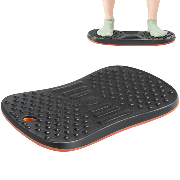 Costway Anti Fatigue Wobble Balance Board Mat W Massage Points For Standing Desk Workout