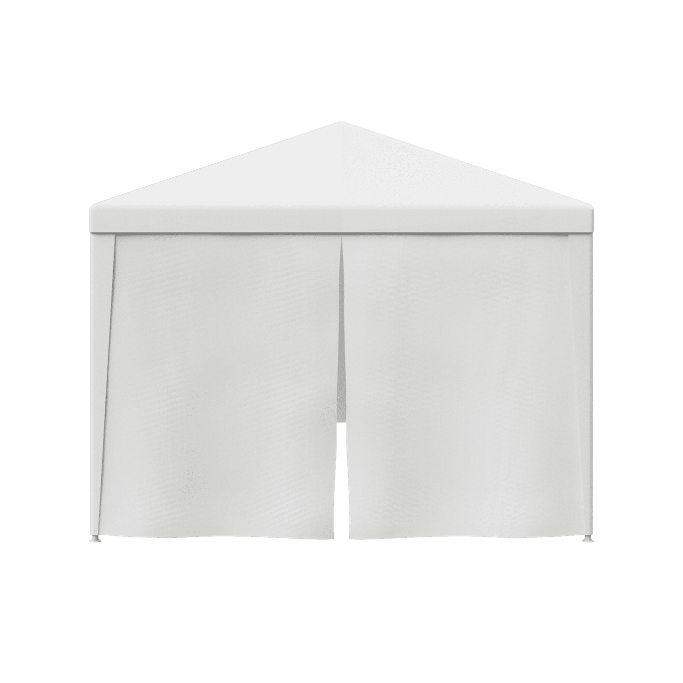 ZENSTYLE Patio Wedding Party Tent Set White Waterproof Canopy - 10 x 20'