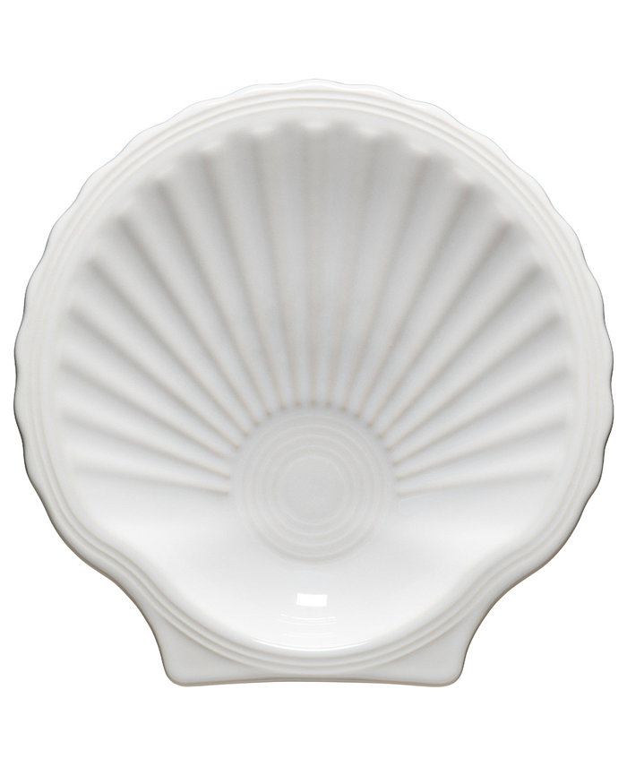 Fiesta Coastal Shell-Shaped Plate