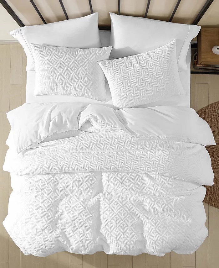 Riverbrook Home Dalan Matelasse 4-Pc. Comforter with Removable Cover Set， Queen