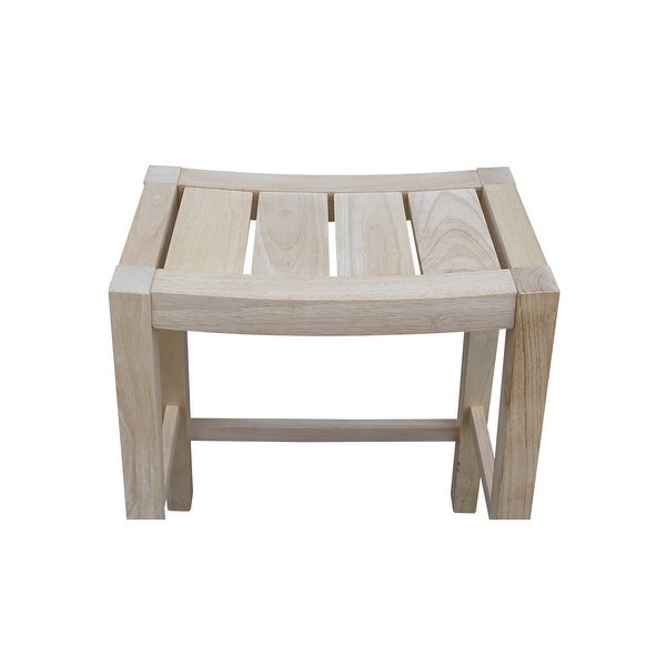 Solid Wood Ranch Stool