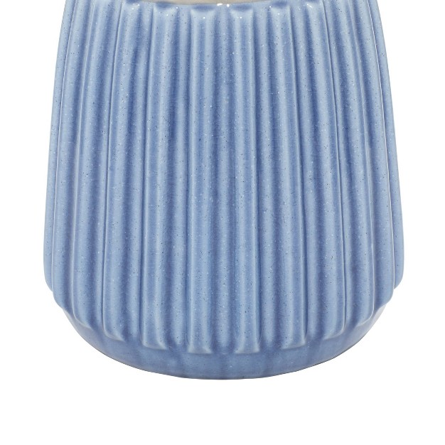 Coastal Ceramic Table Lamp Blue Olivia amp May