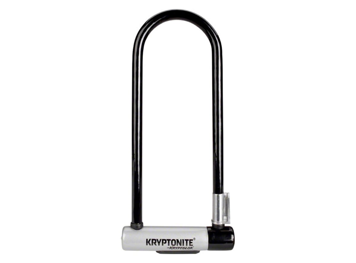 Kryptonite KryptoLok Long U-Lock - Keyed - Black-Gray