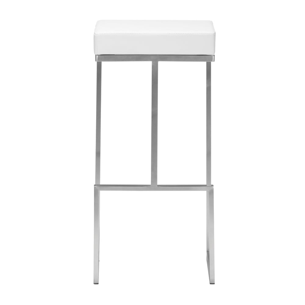 Dune Buggy Barstool (Set of 2) White