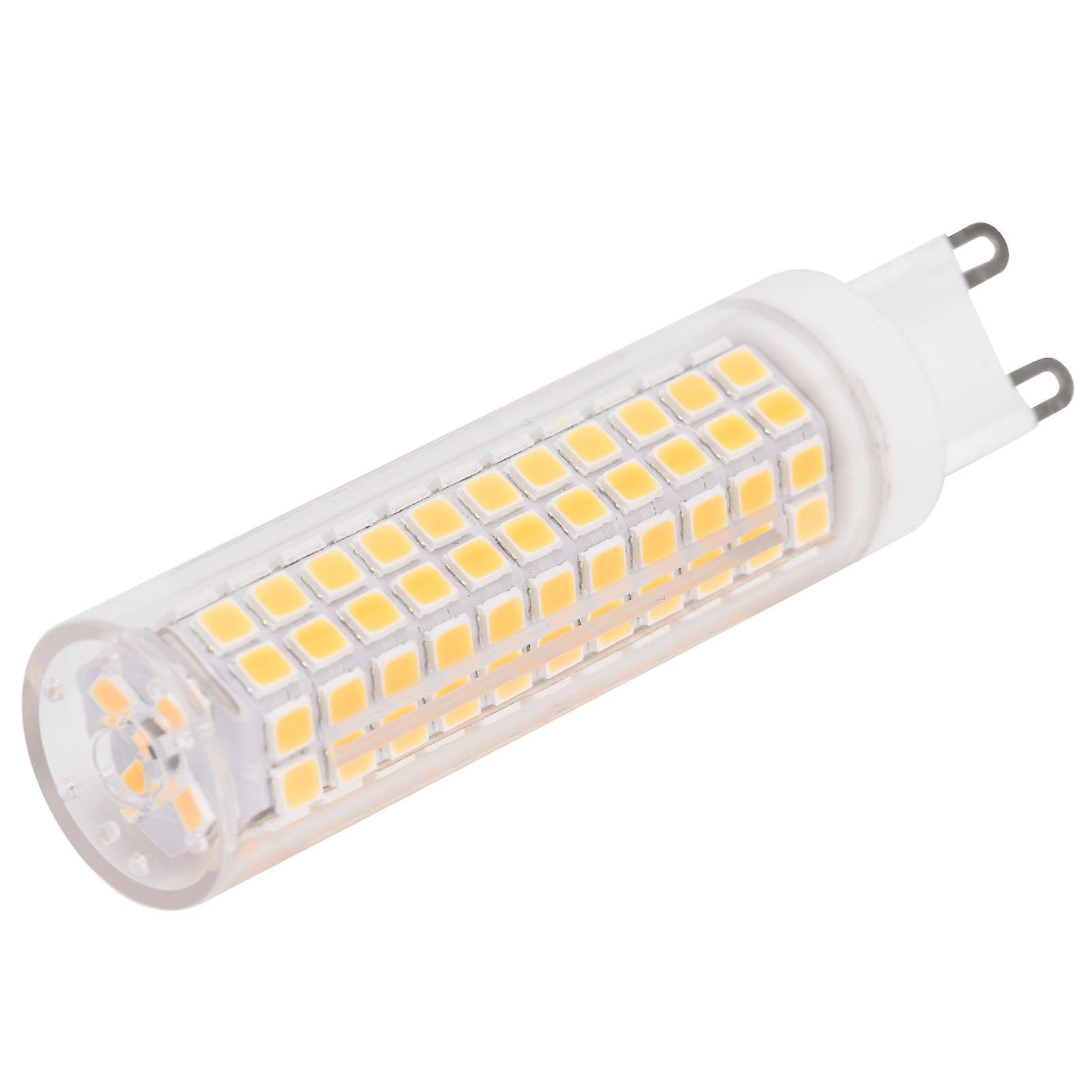 G9 136LED Bulb 15W 1200LM Dimmable Ceramics BiPin Corn Bulb for Home Indoor Lighting(110V Warm White)