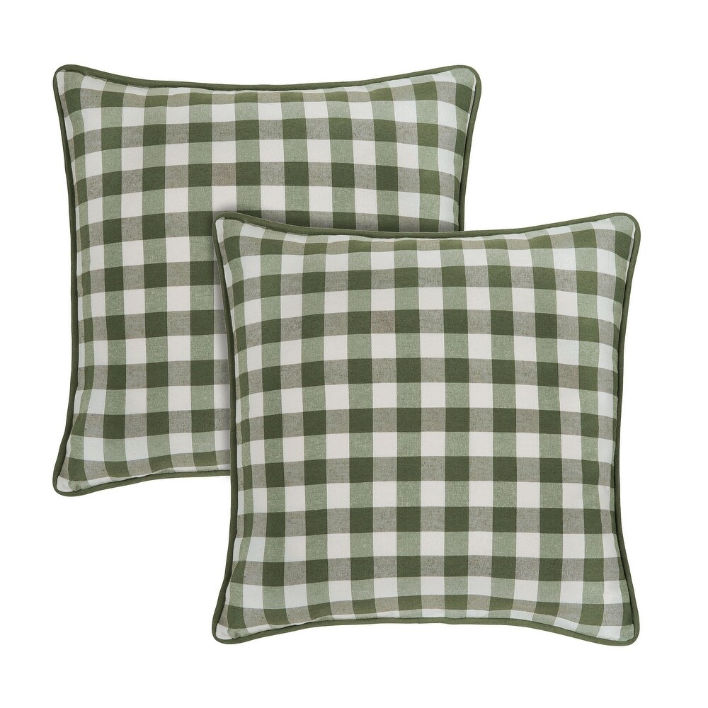 Buffalo Check Throw Pillow Covers