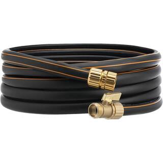 Cubilan 58 in. x 25 ft. Garden Hose Male and Female Fittings with Shut Off Valve Flexible Heavy-Duty B09NRKHMV7